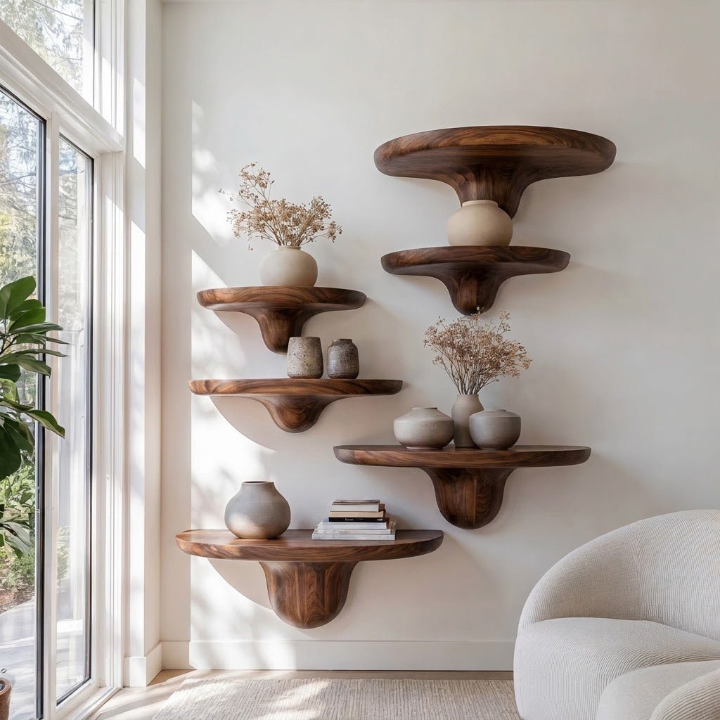 Floating Shelves: How to Size, Space and Hang Them