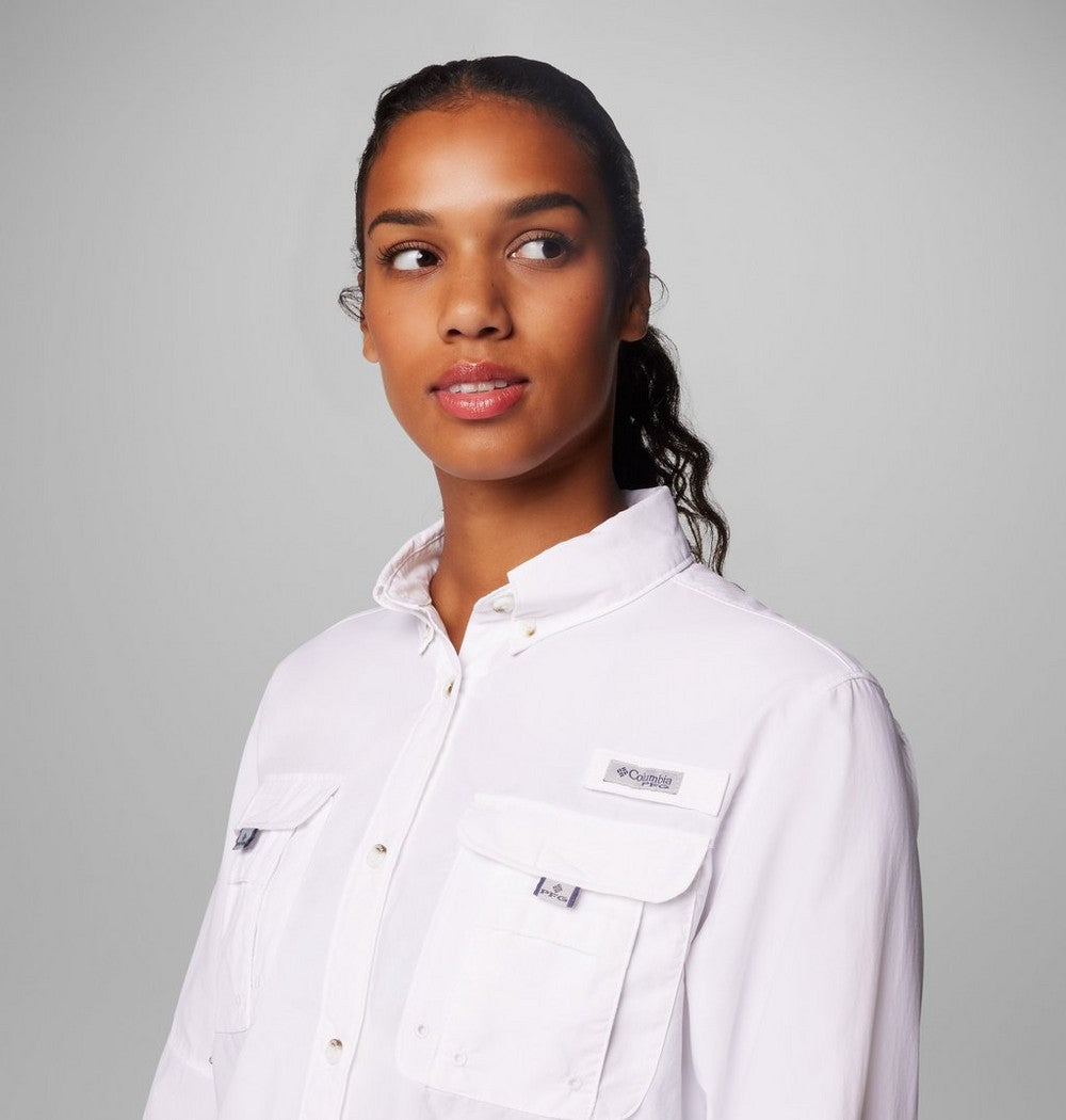 Women's Long Sleeve Fishing Shirt - Pink