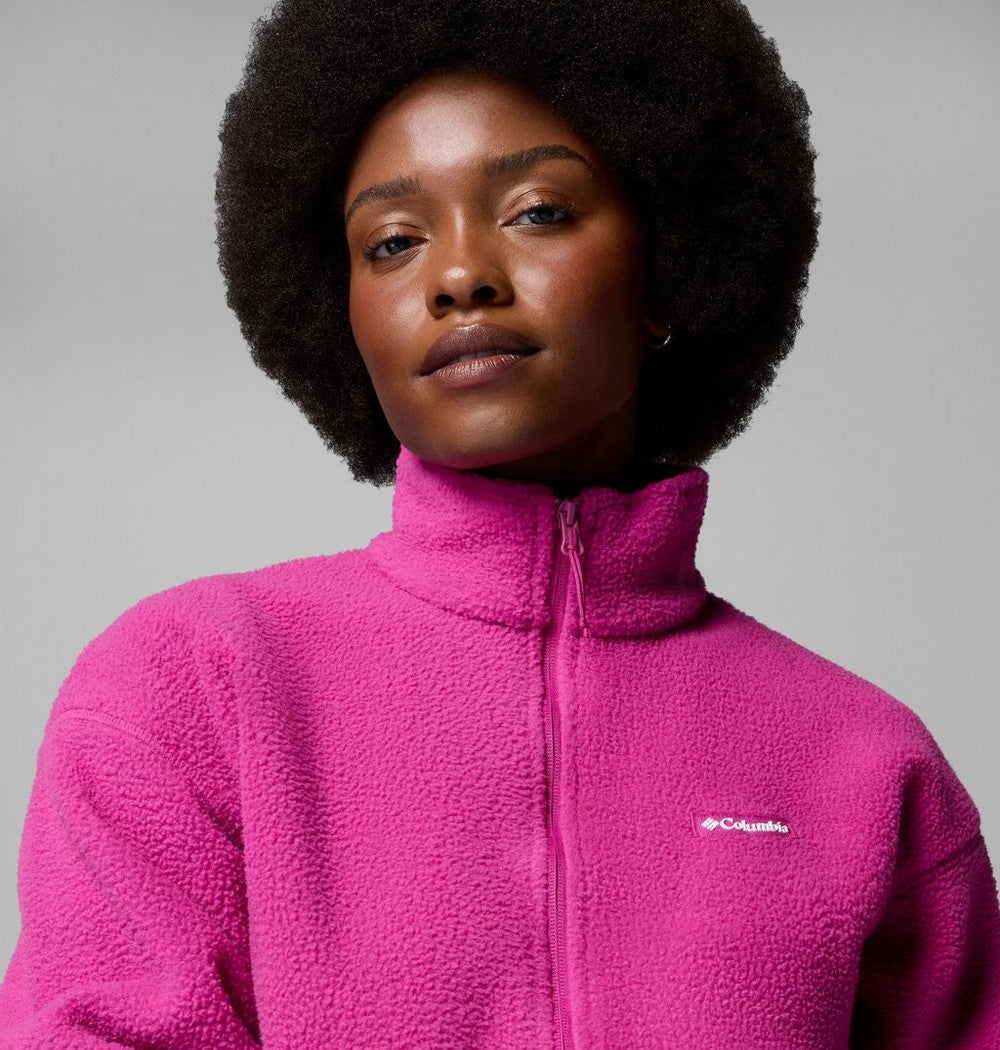 Women's Full-Zip Fleece Jacket - Tobacco