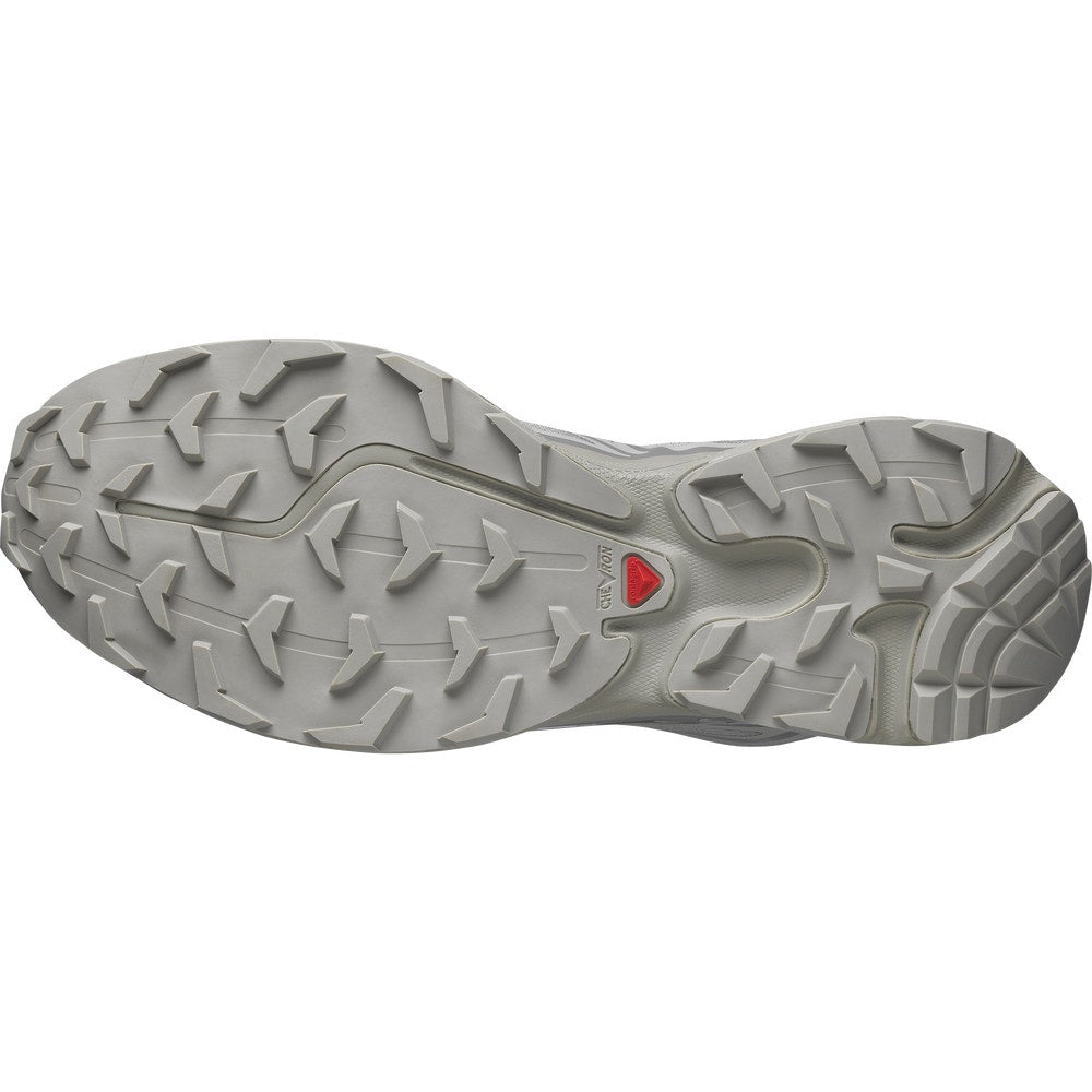 Mesh Trail-Inspired Sneakers - Gray
