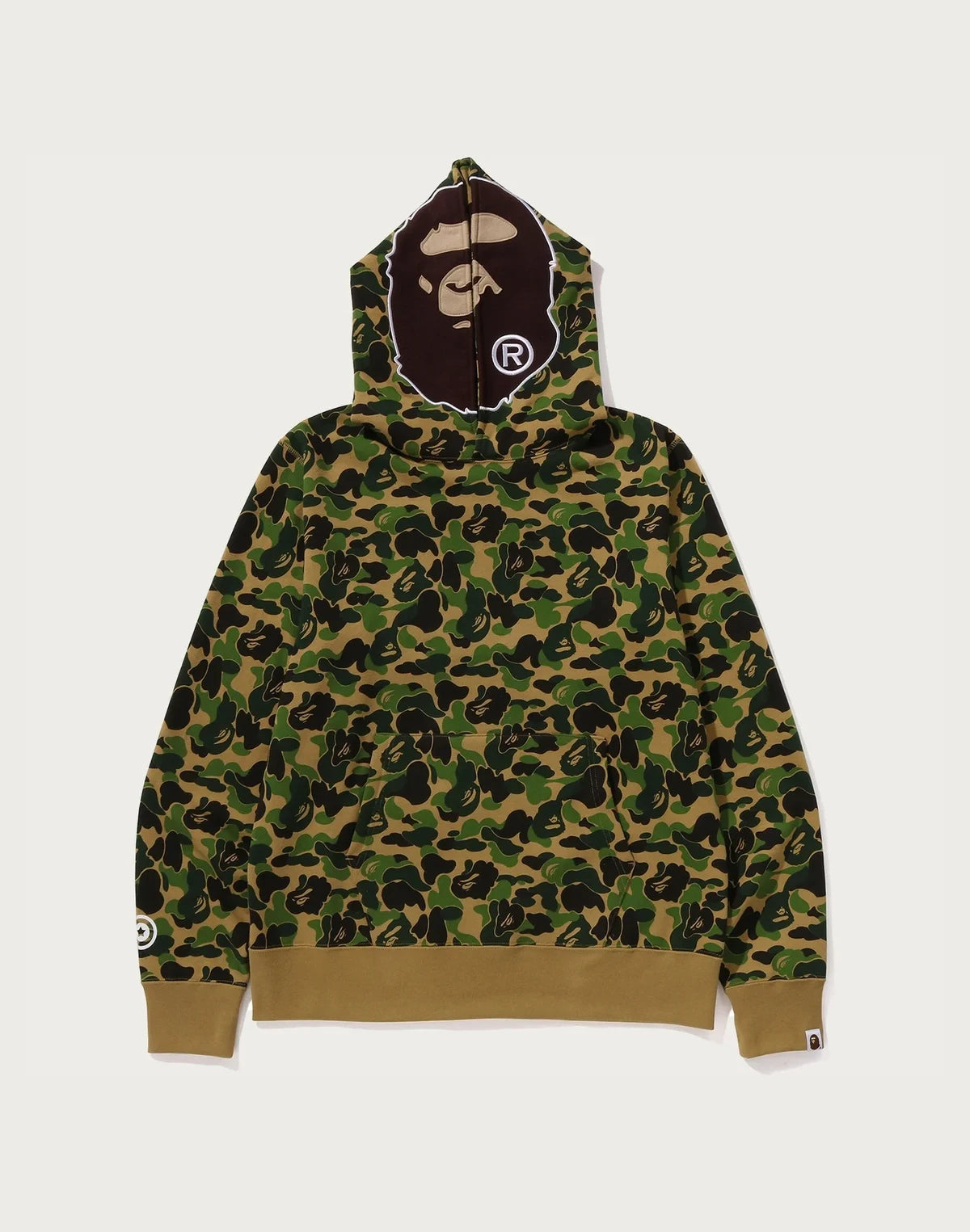 Men's Camo Pullover Hoodie - Green
