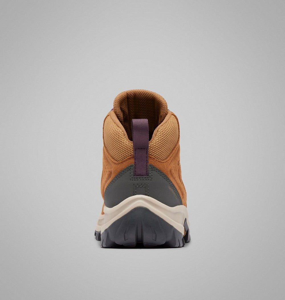 Women's Wide Waterproof Suede Hiking Shoe