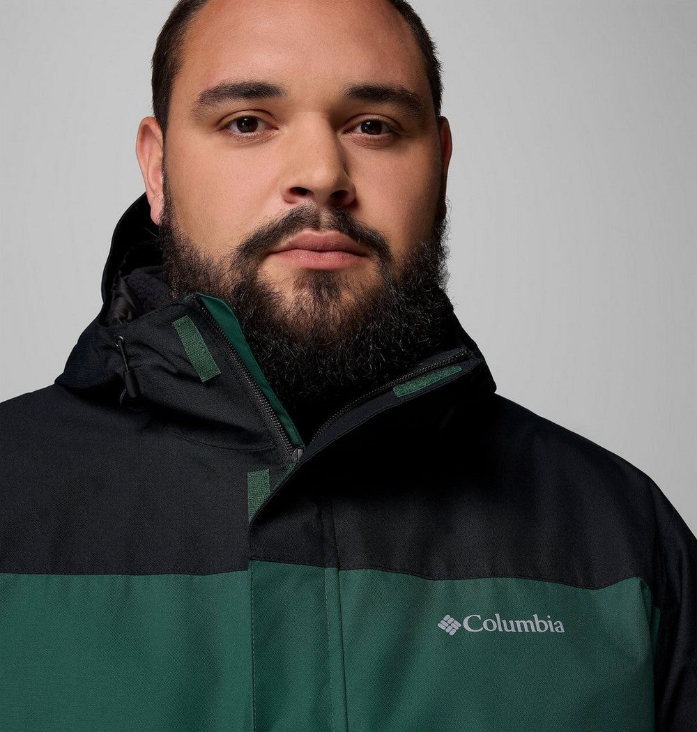 Men's Big 3-In-1 Waterproof Jacket - Green