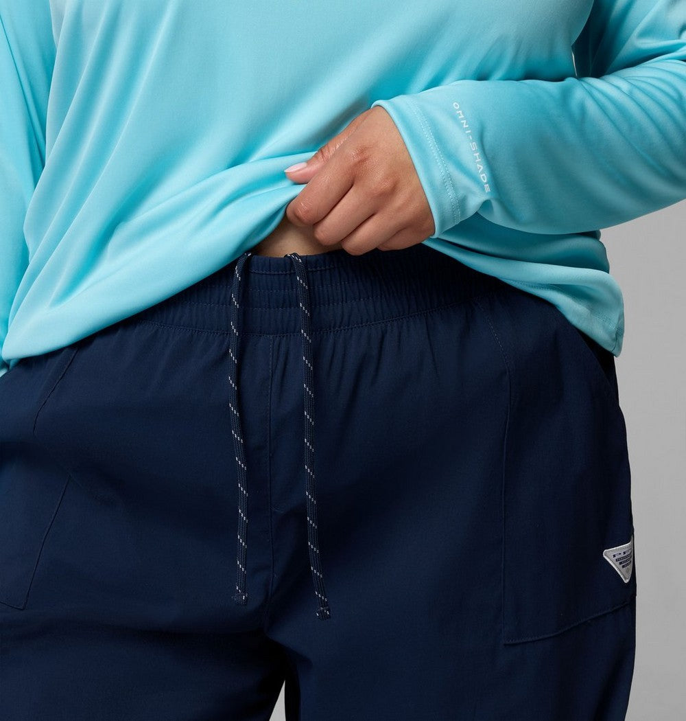Women's Plus Stretch Fishing Pants - Gray