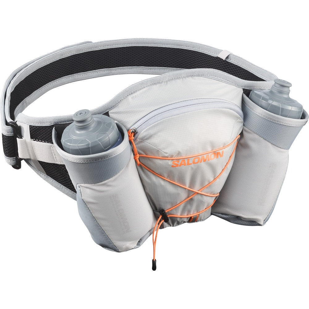 Hydration Waist Belt With Two Bottles - Black