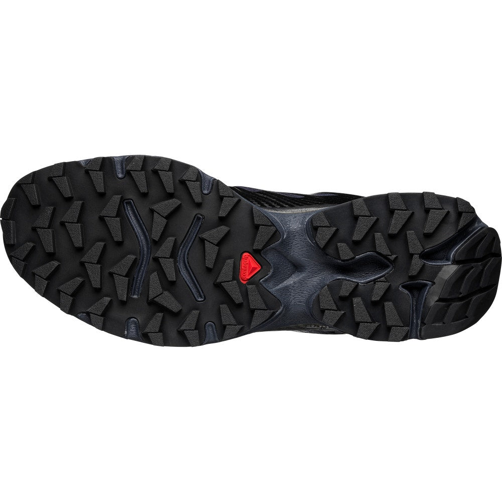 Cushioned Retro Sneakers - Black
