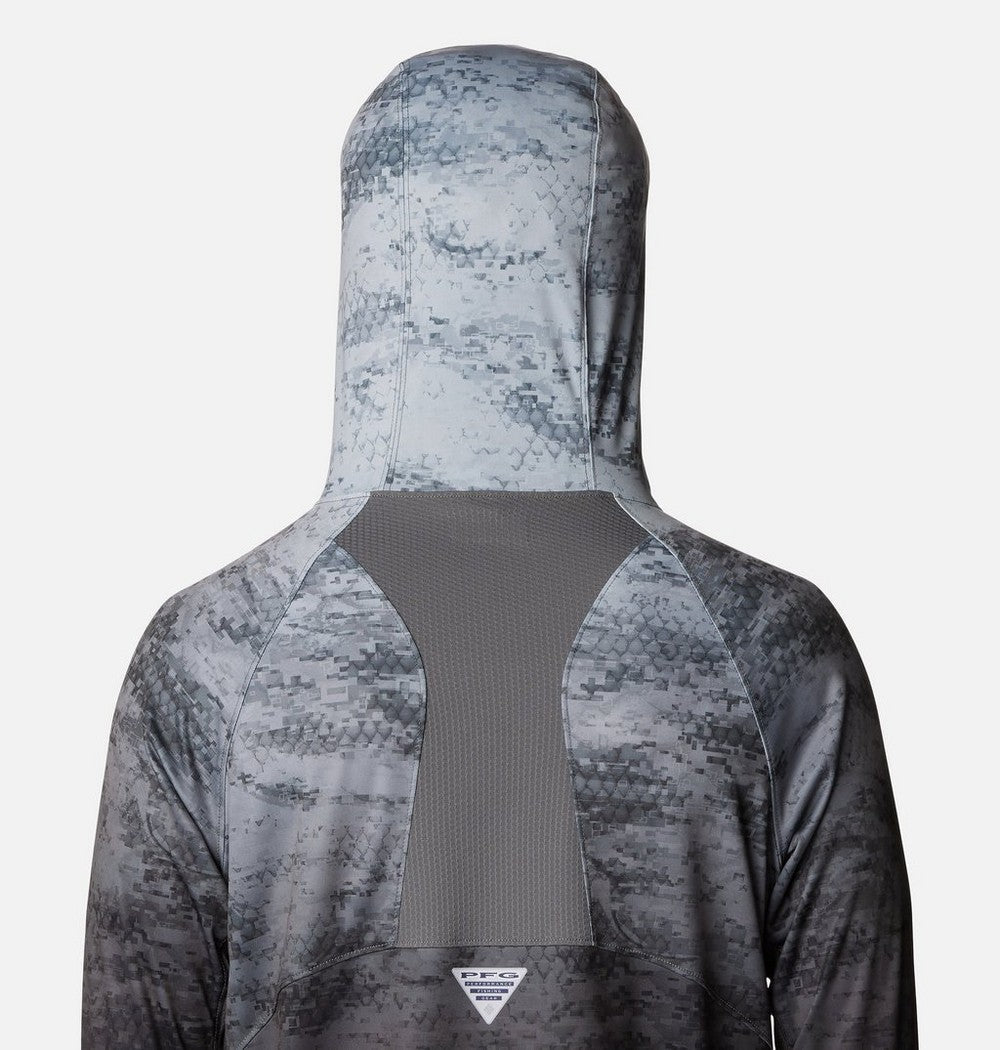 Men's Ventilated UPF 50 Sun Hoodie - Teal