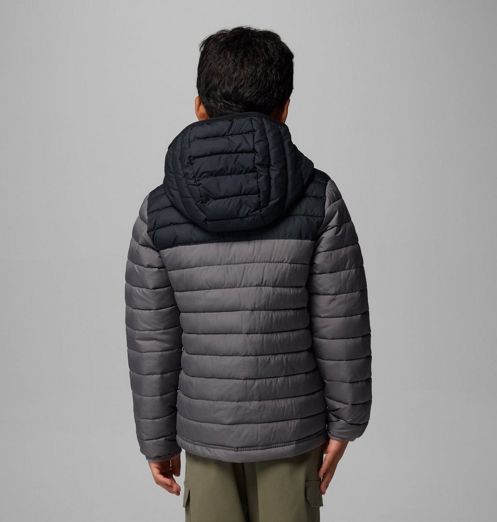 Boys' Hooded Insulated Puffer Jacket - Orange