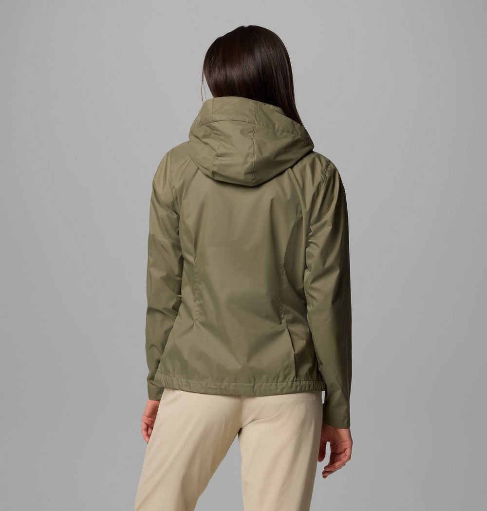 Women's Packable Water-Repellent Jacket - Blue