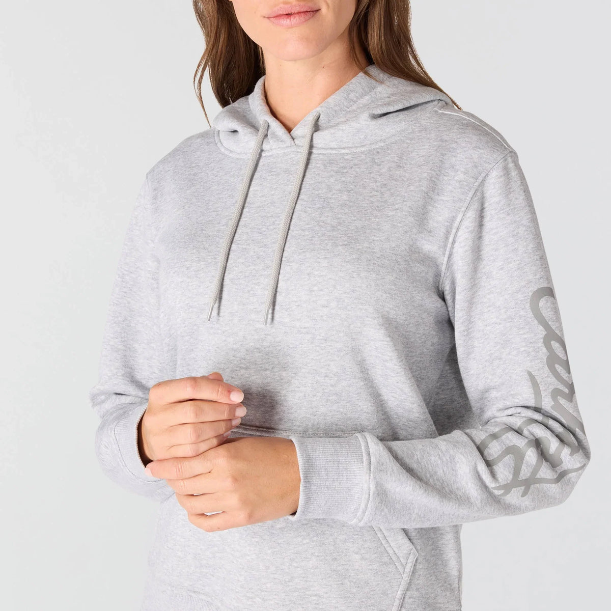 Women's Fleece Pullover Hoodie - Berry Heather