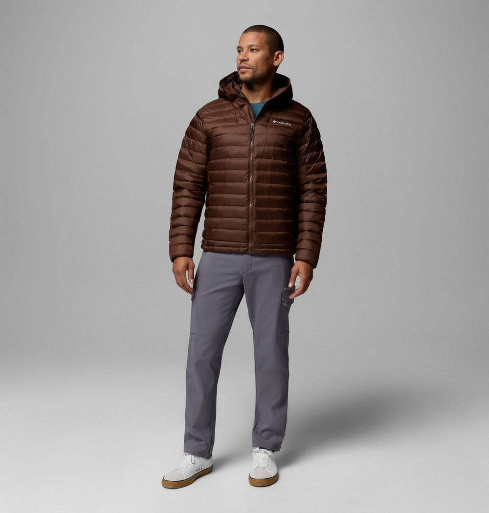 Men's Packable Down Hooded Jacket - Blue