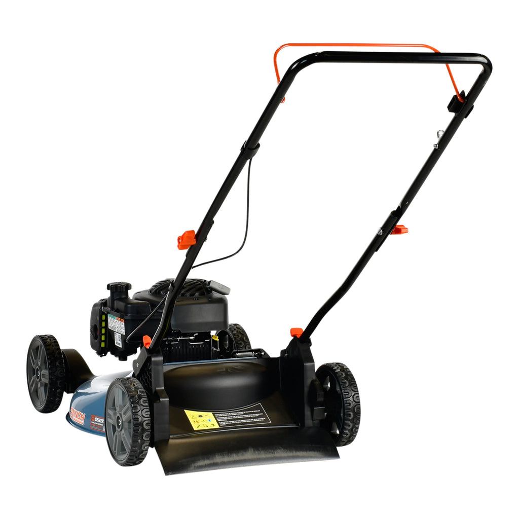 SENIX 21-Inch 125 cc 4-Cycle Gas Push Lawn Mower - LSPG-M3