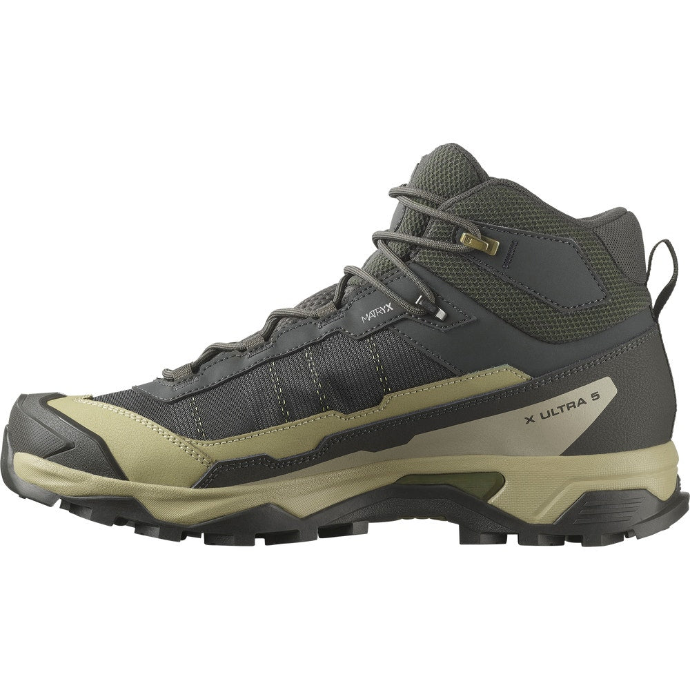 Men's Waterproof Mid Hiking Boots - Gray