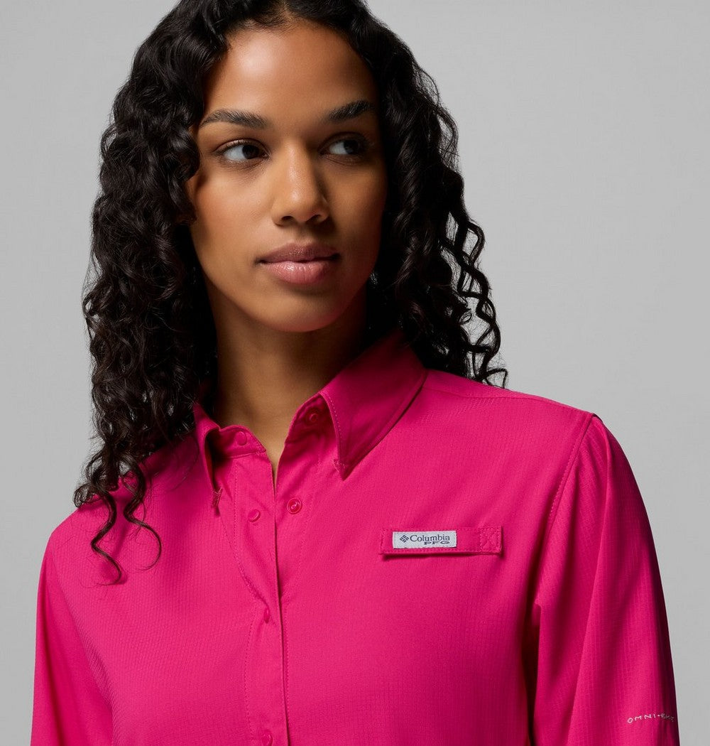 Women's Long Sleeve Fishing Shirt - Stone