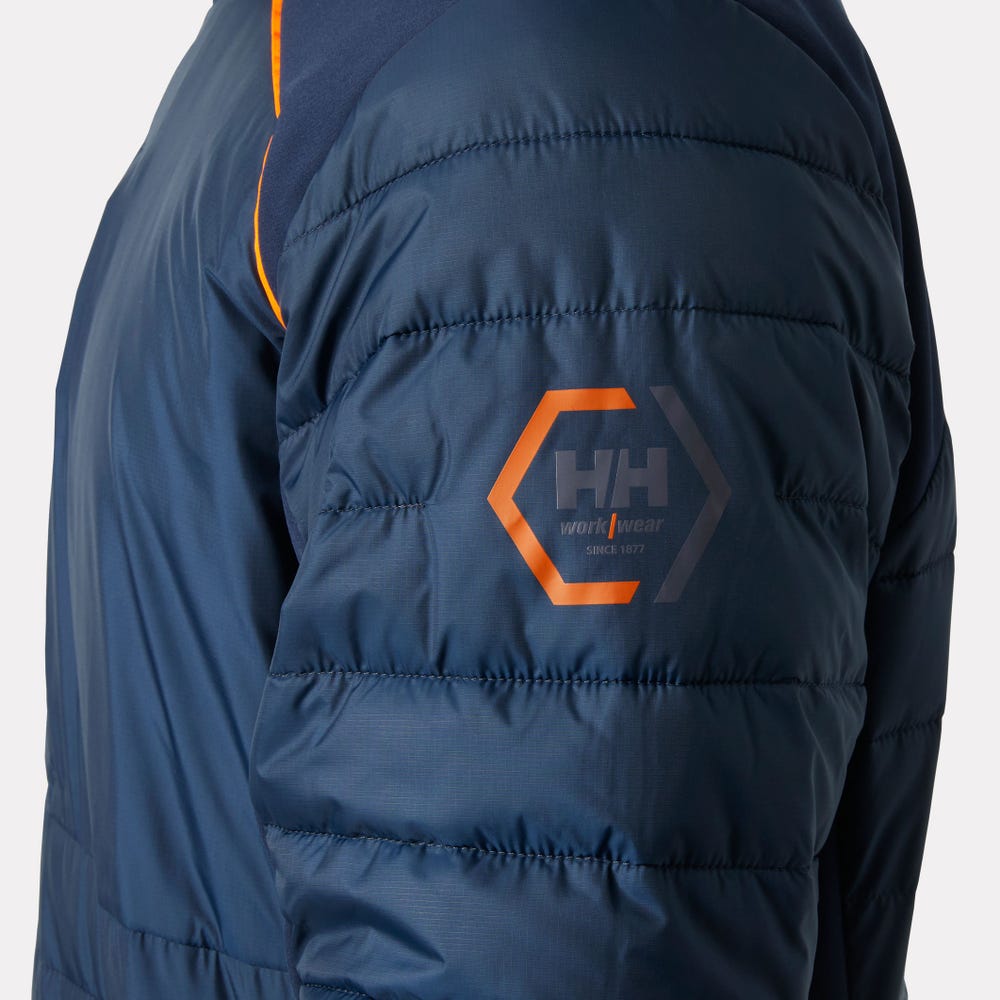 Insulated Softshell Work Jacket - Navy