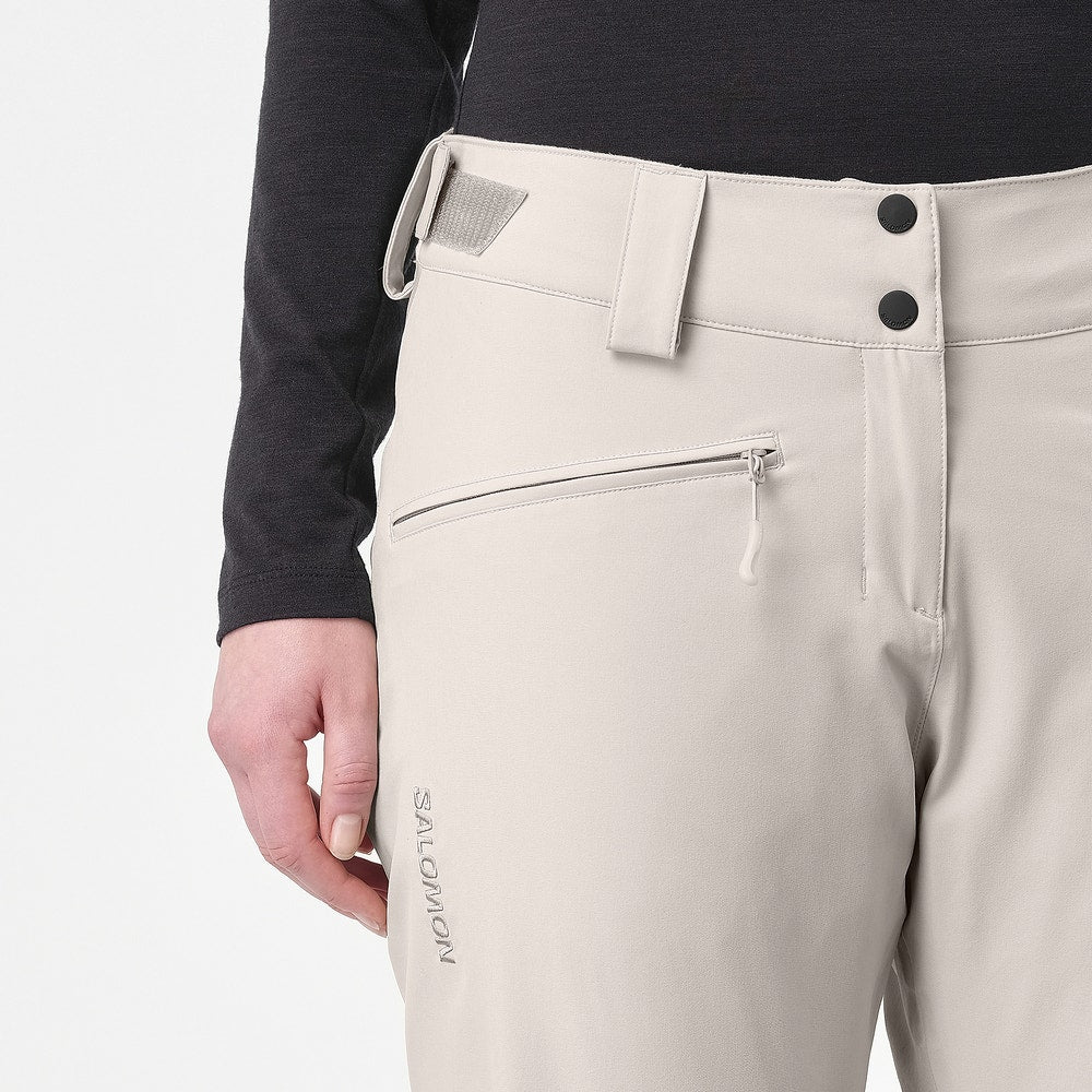 Women's Insulated Ski Pants - Silver