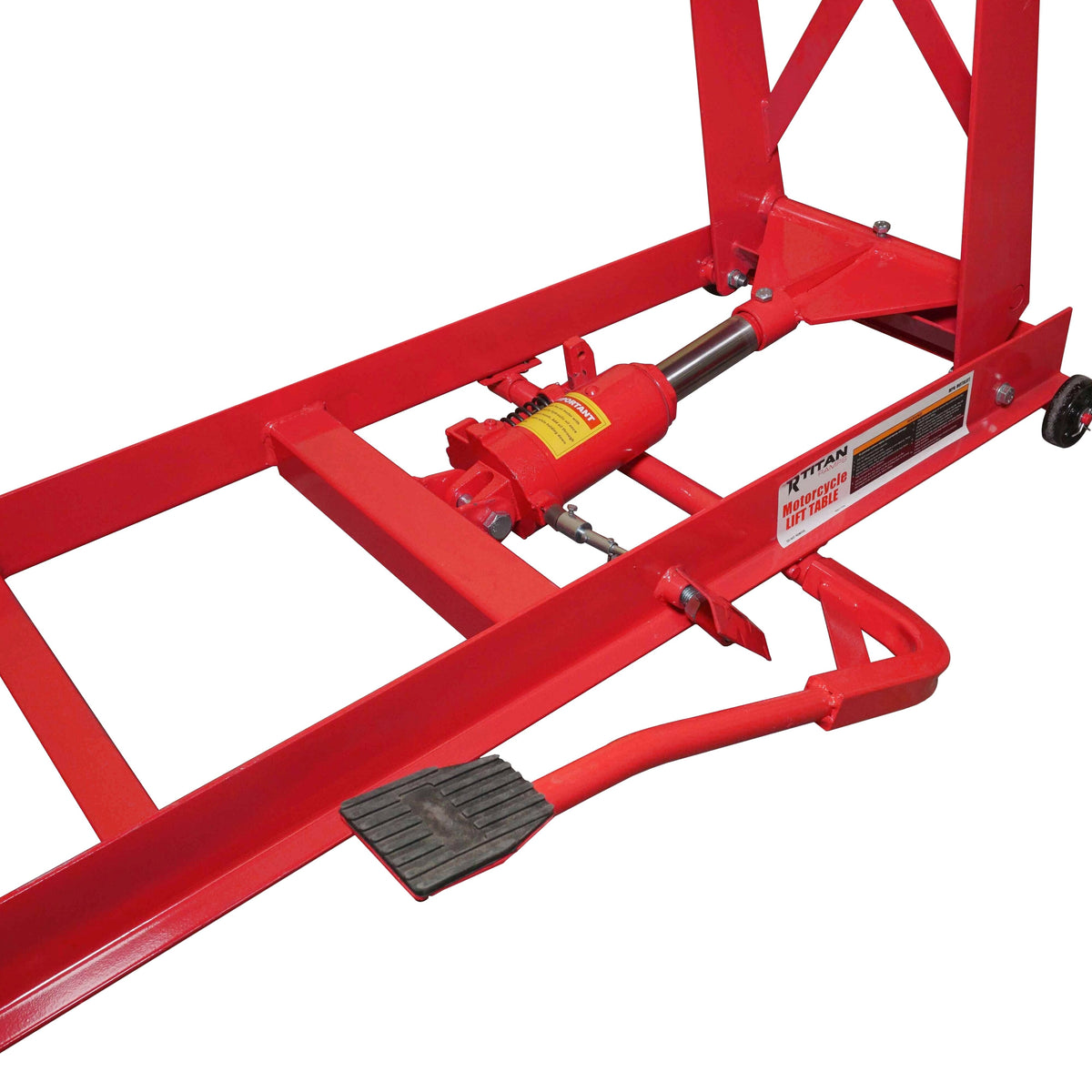 1,000 Lb Hydraulic Motorcycle Lift Table, Extra Long Heavy Duty