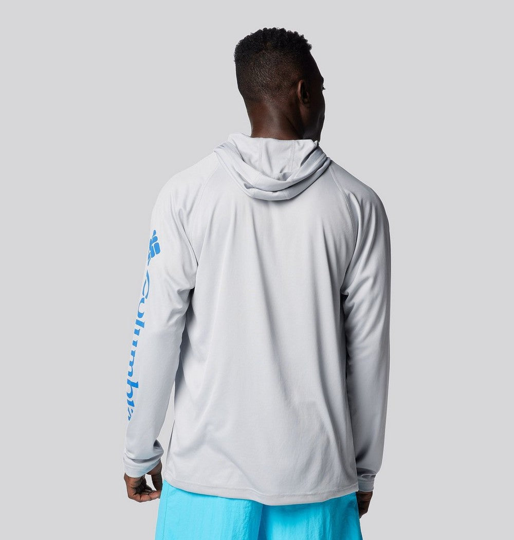 Men's Long-Sleeve Sun Hoodie - Gray