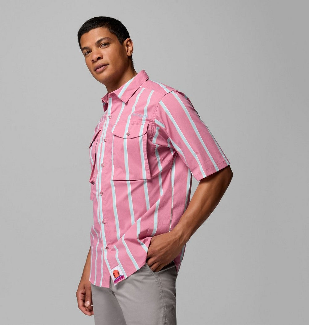 Men's Printed Short Sleeve Fishing Shirt