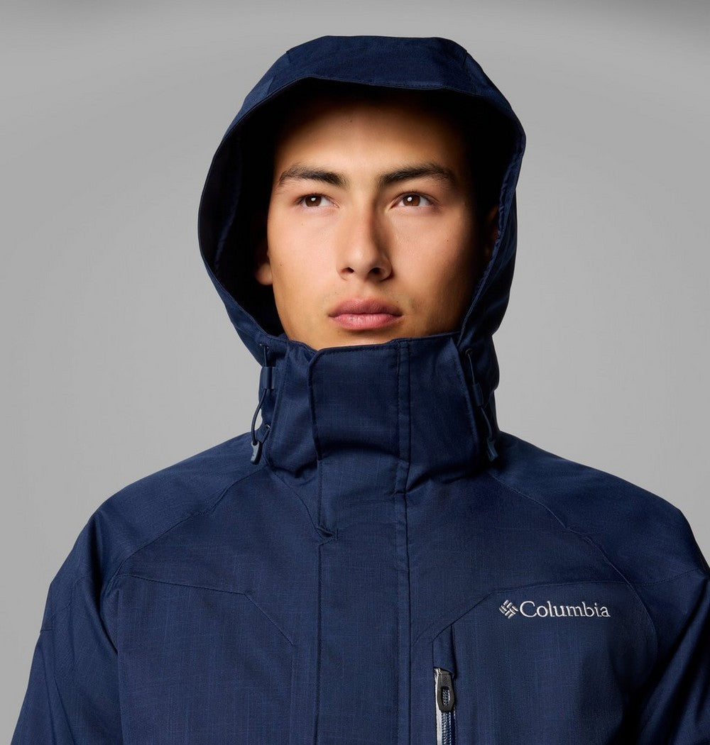 Men's Insulated Ski Jacket - Dark Blue
