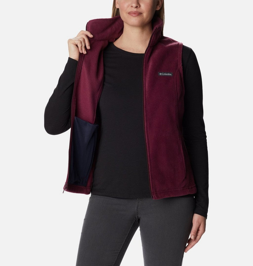 Women's Fleece Vest - Chalk