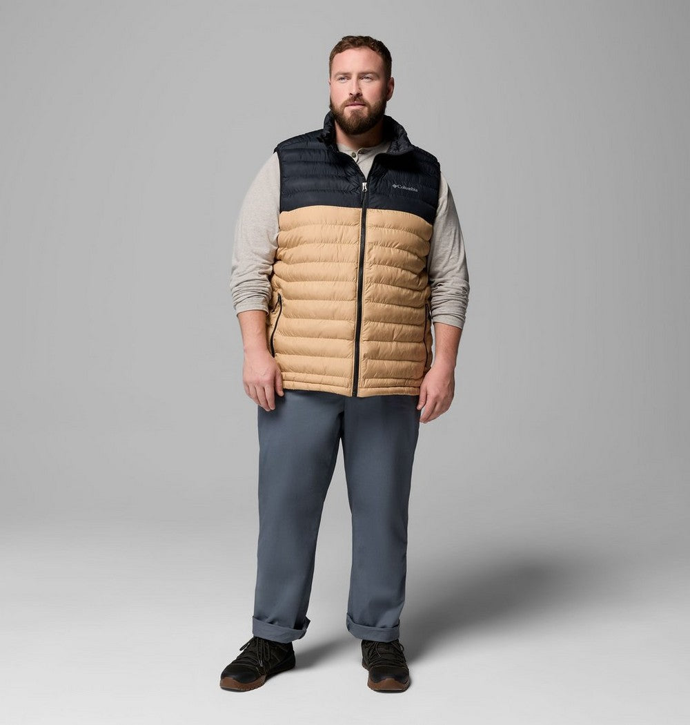 Men's Big Insulated Puffer Vest - Green