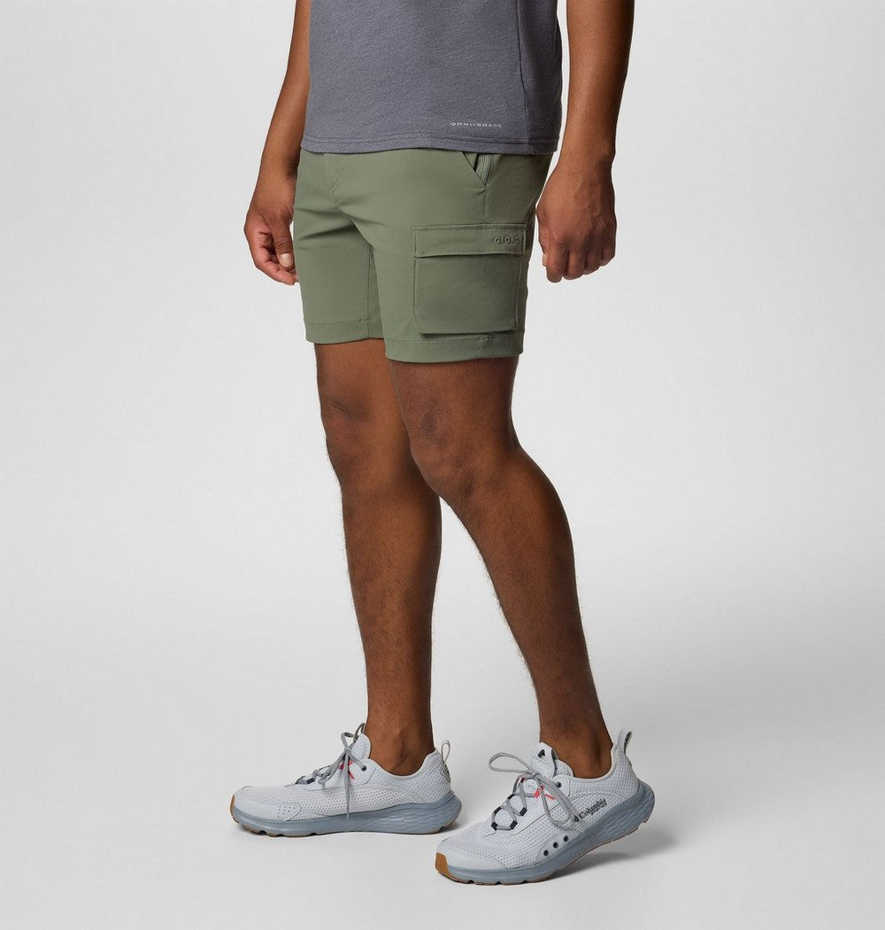 Men's Stretch Fishing Shorts - Cool Grey