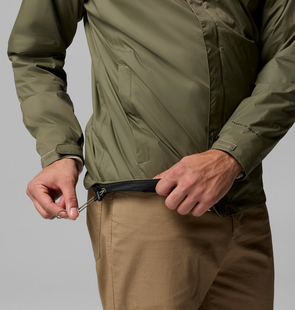 Men's Tall Waterproof Rain Jacket - Blue