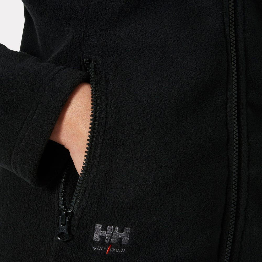 Women's Full-Zip Fleece Work Jacket - Navy