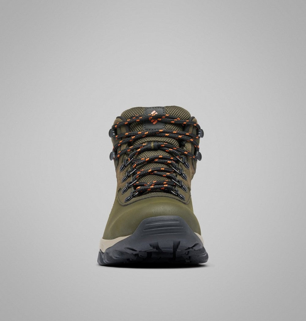 Men's Wide Waterproof Hiking Boot - Tan Blue