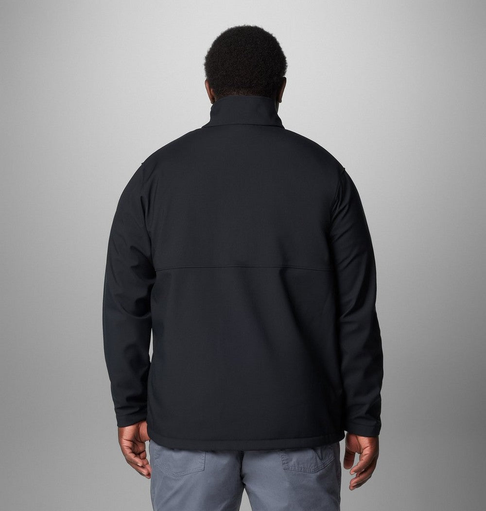Men's Big Softshell Jacket - Grey