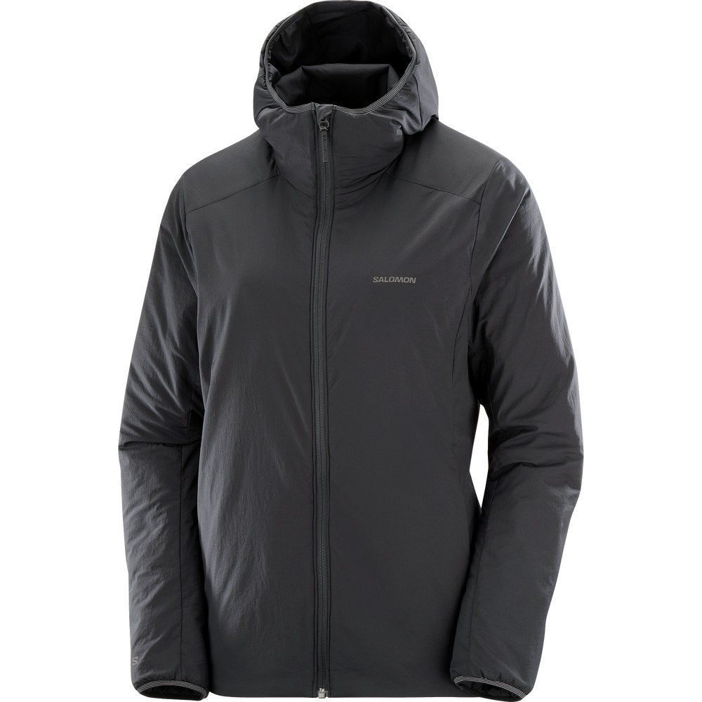 Women's Insulated Hooded Jacket - Brown