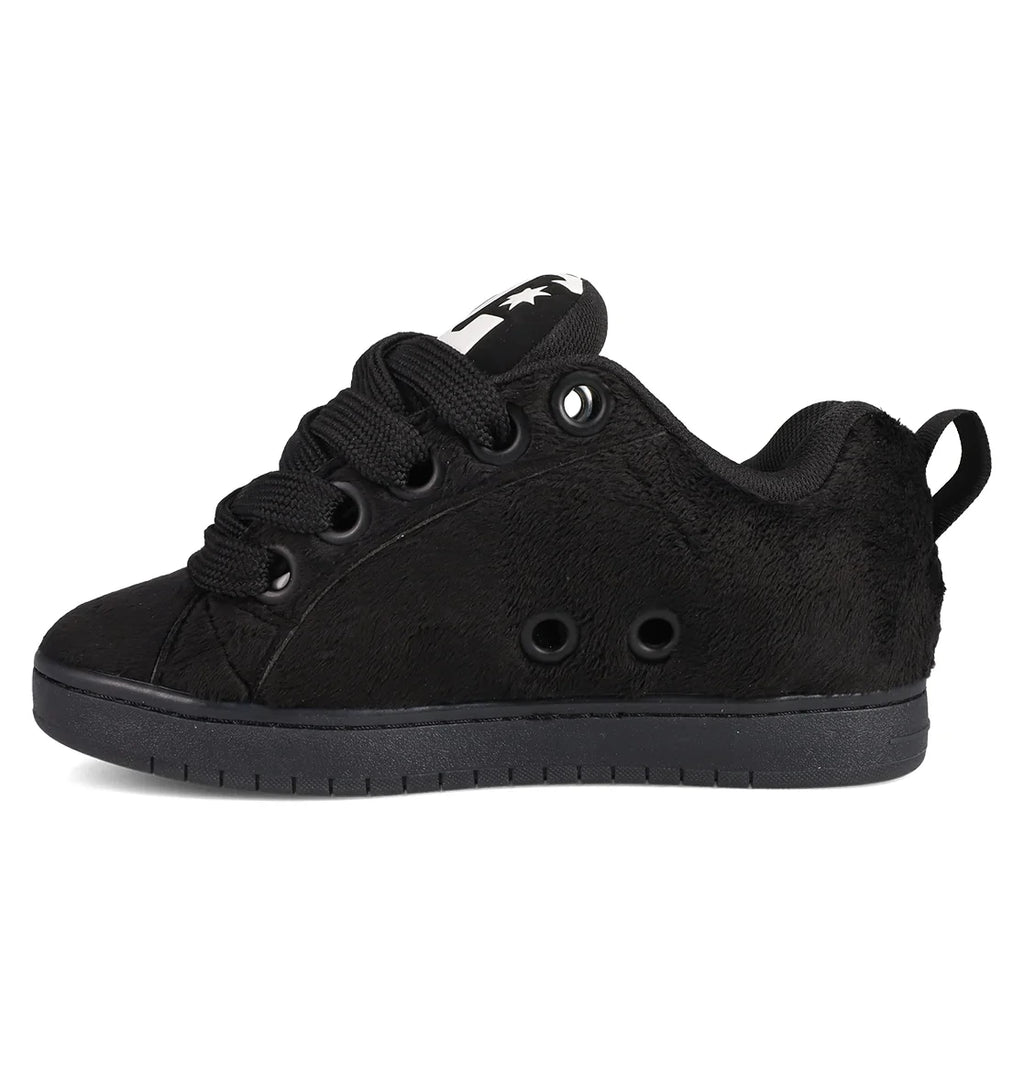 Men's Padded Suede Sneaker - Black White
