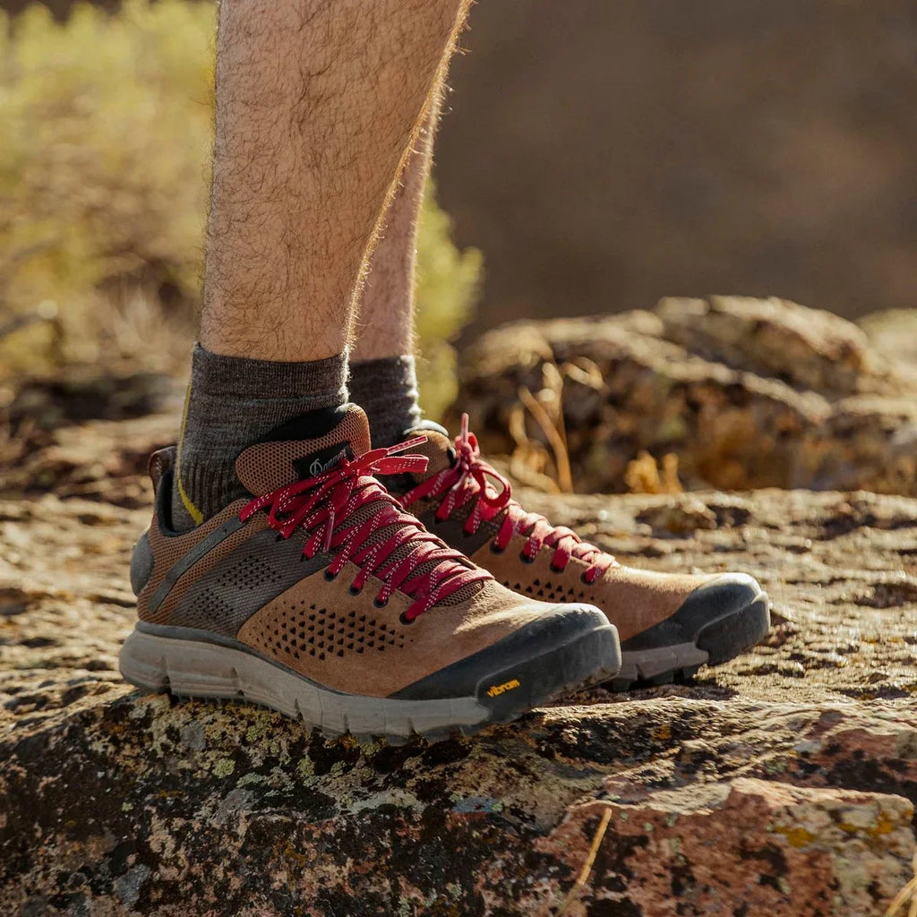 Men's 3-Inch Trail Hiking Shoe - Brown/Red