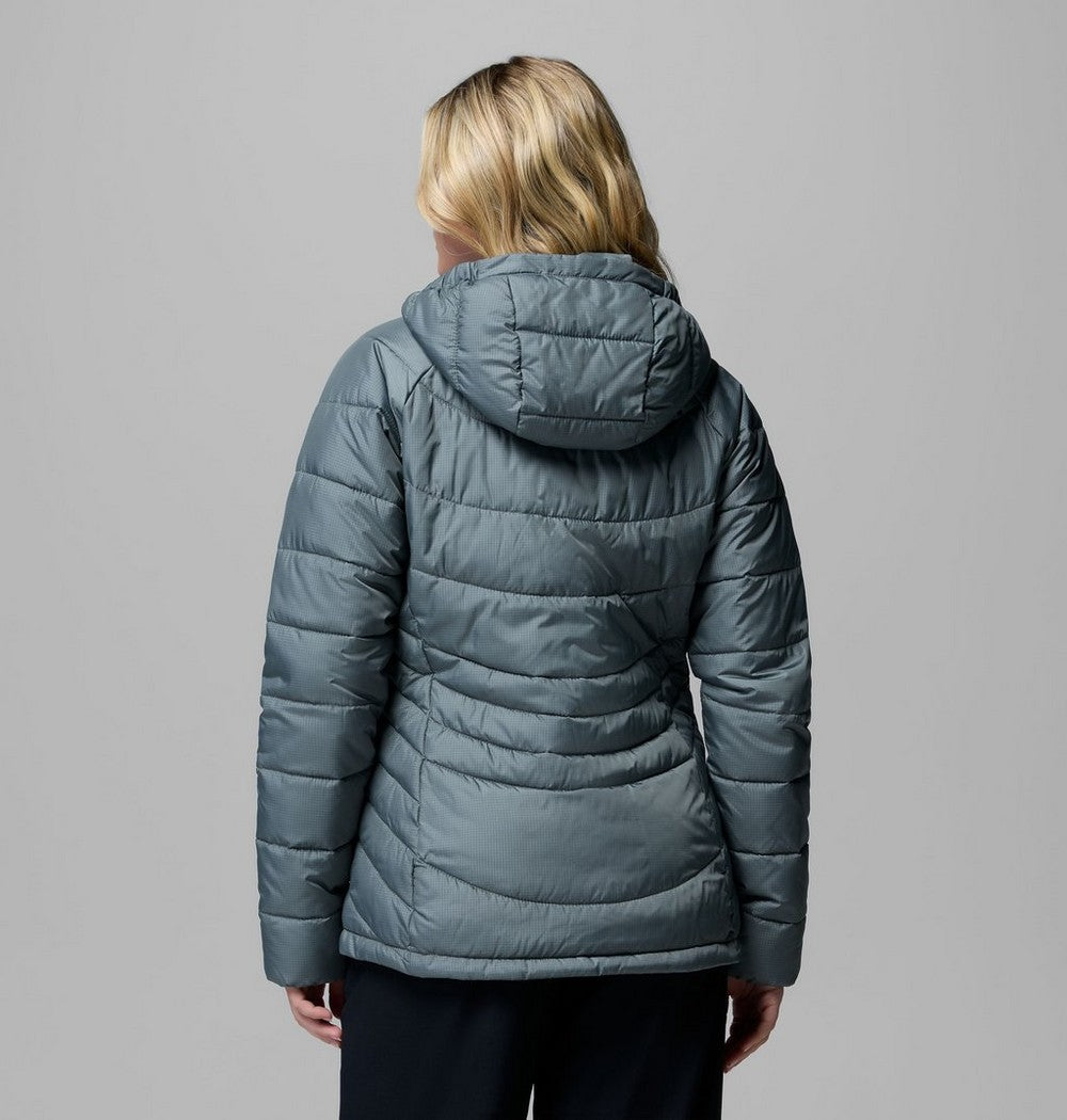 Women's Insulated Hooded Jacket - Wine