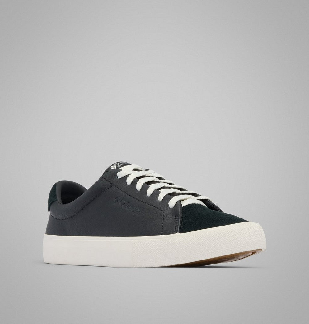 Women's Leather Deck Shoe - Black
