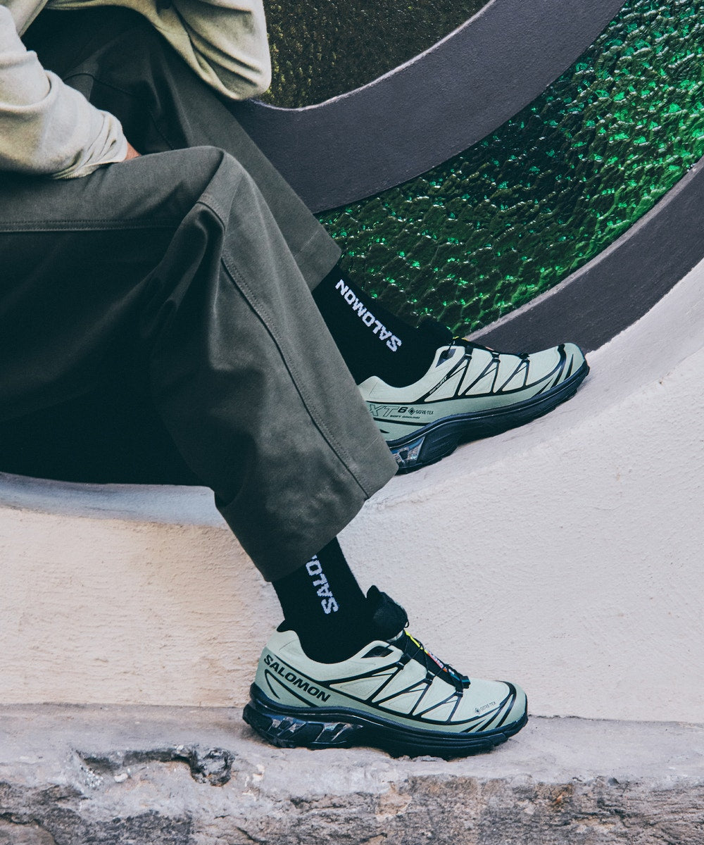 Waterproof Trail-Inspired Sneakers - Green