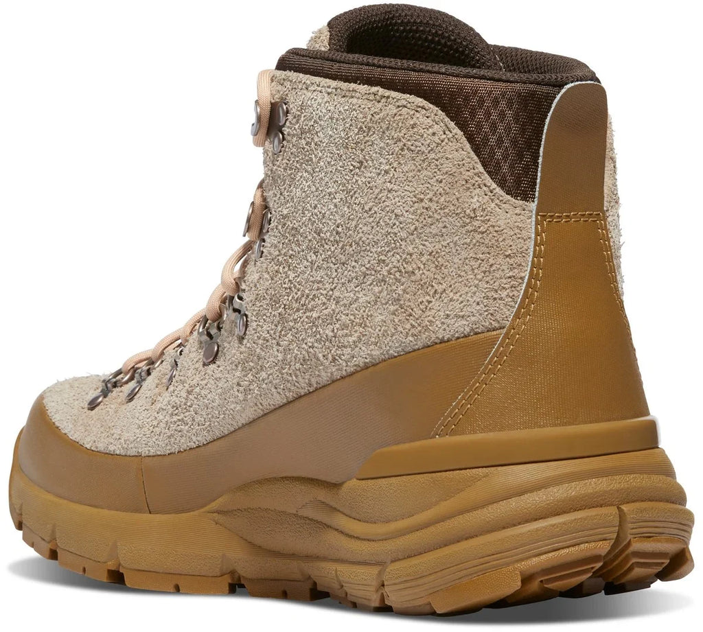 Waterproof Suede Hiking Boot - Almond