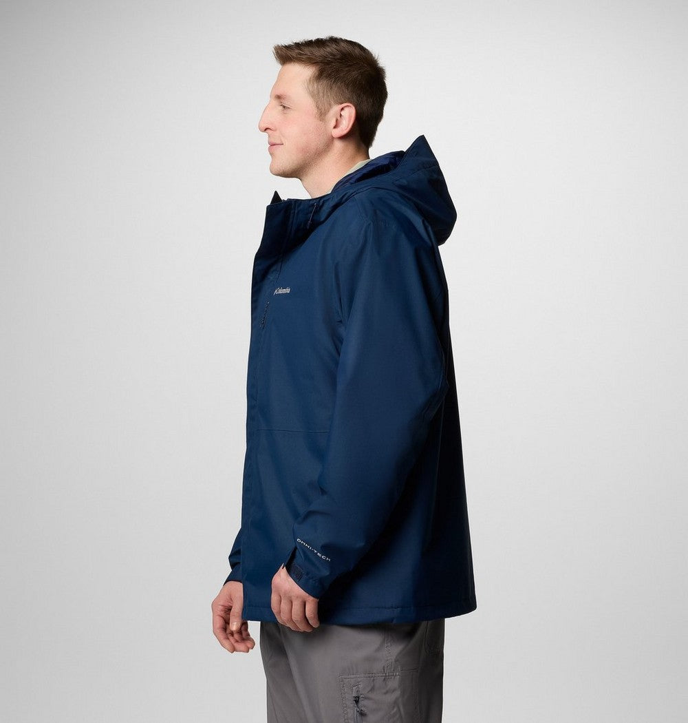 Men's Big Waterproof Rain Jacket - Red