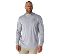Men's UPF Hooded Long Sleeve Shirt - Steel