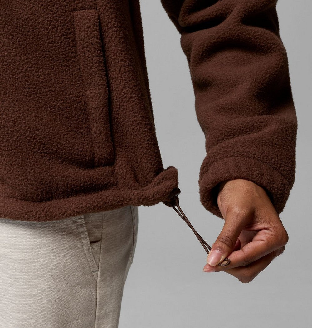 Women's Full-Zip Fleece Jacket - Tobacco