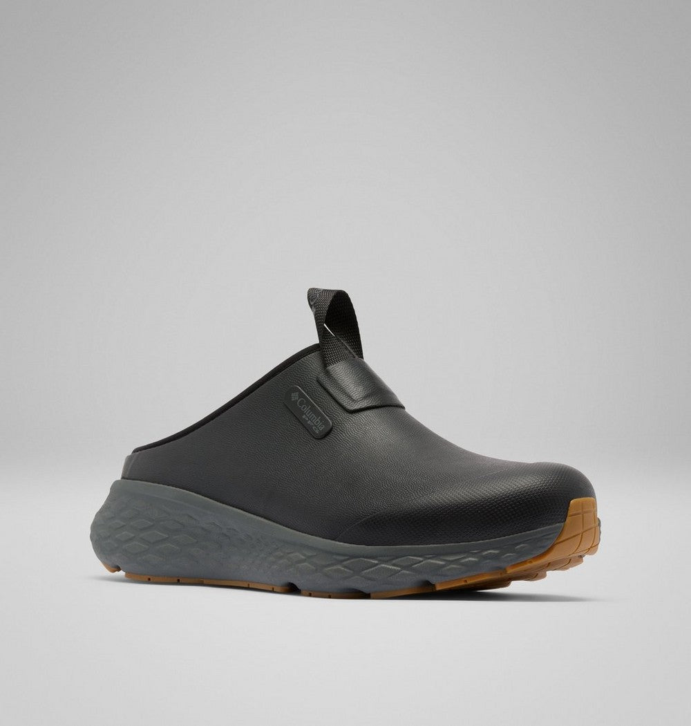Men's Rubber Slide Deck Shoe - Black