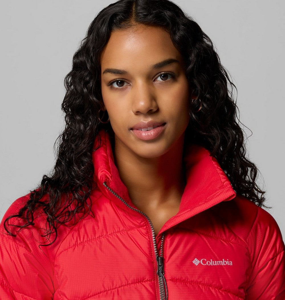 Women's Water-Resistant Insulated Jacket - Brown