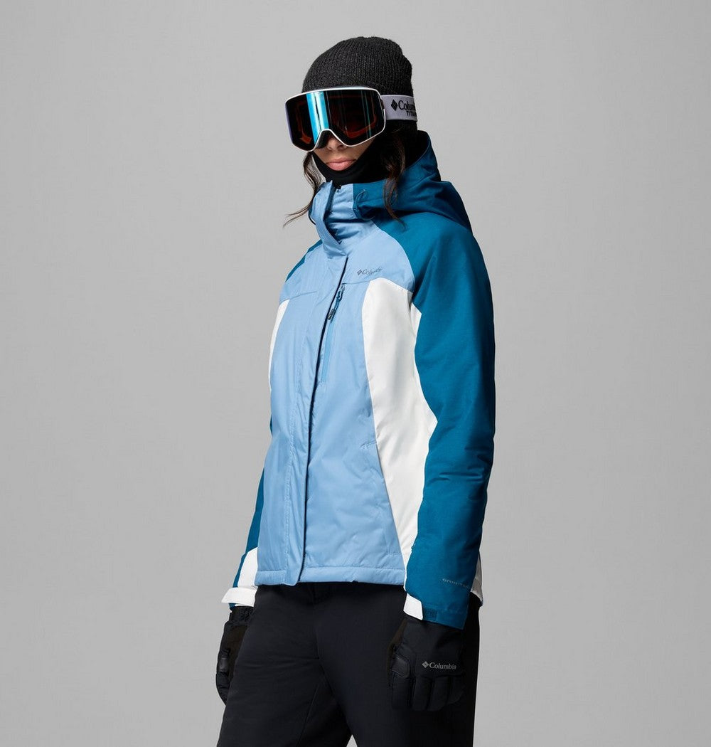 Women's Insulated Ski Jacket - Blue