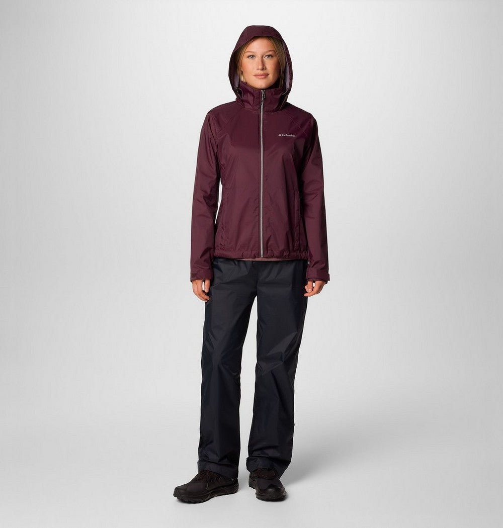 Women's Packable Water-Repellent Jacket - Blue