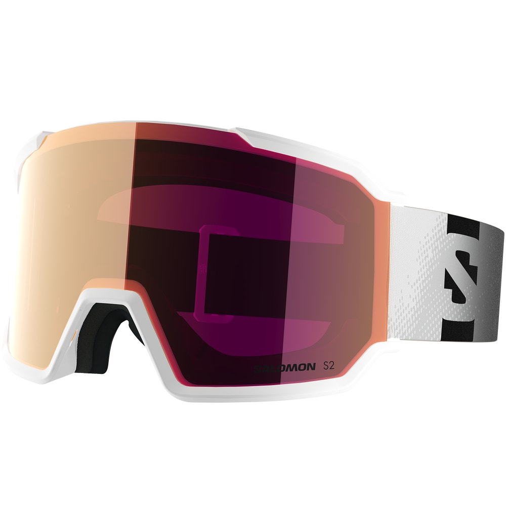 Cylindrical Snow Goggles - White