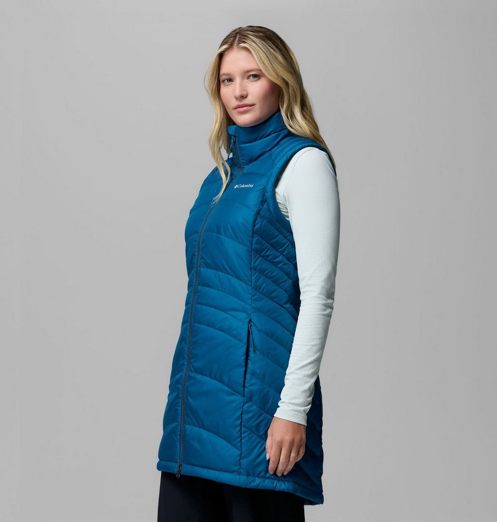 Women's Long Insulated Vest - Sage