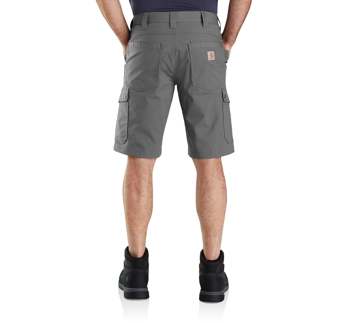 Men's 11-Inch Stretch Ripstop Cargo Shorts - Steel