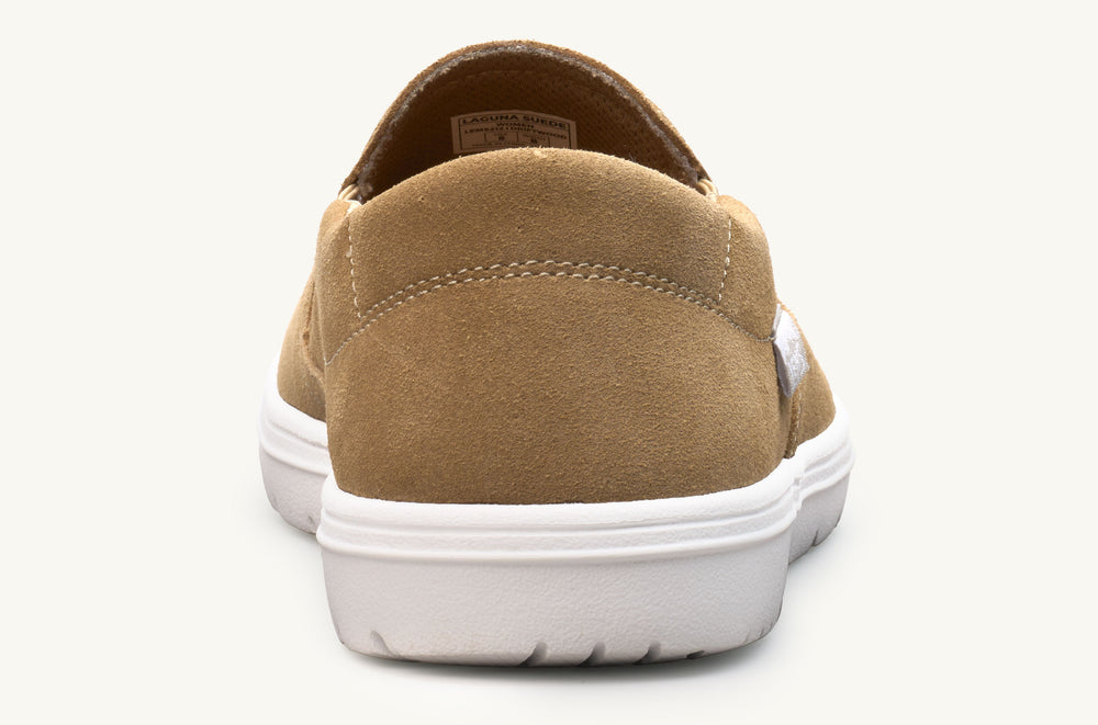 Women's Suede Slip-On Shoe - Driftwood