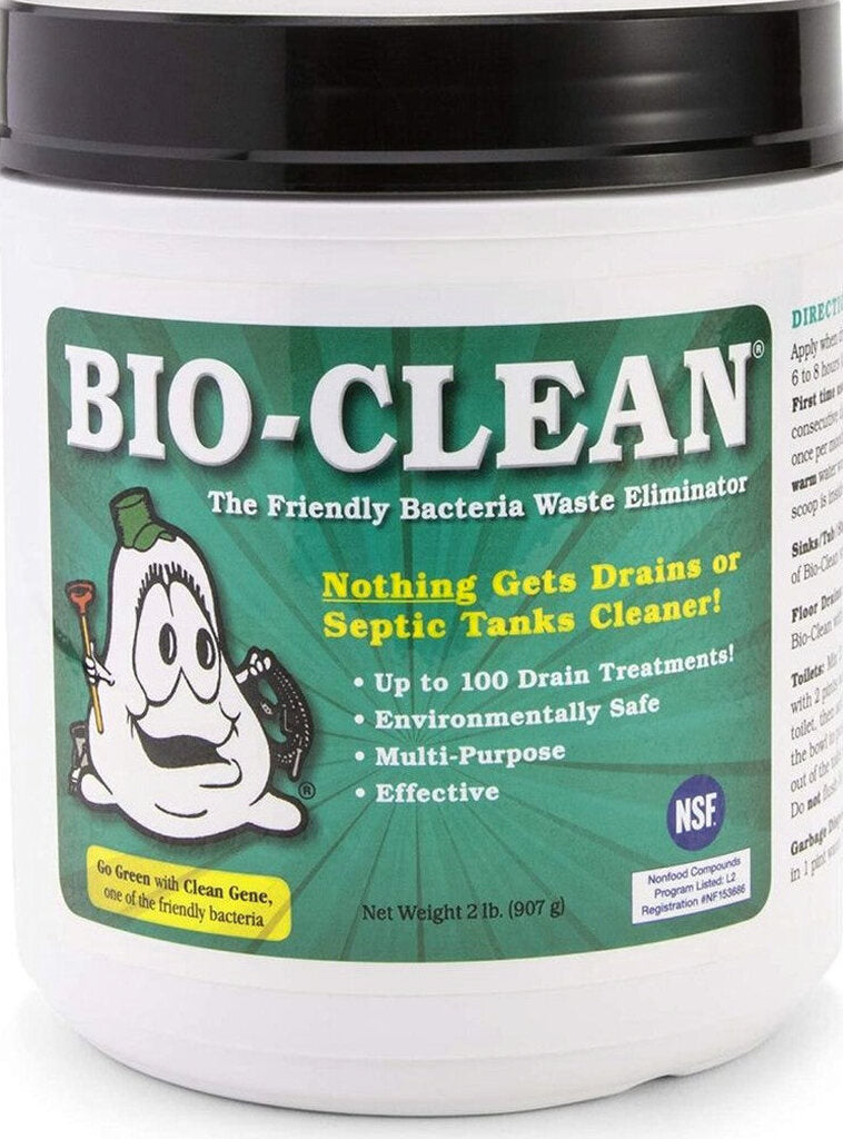 Bio-Clean Natural Drain Cleaner 2 lb - 100 Treatments